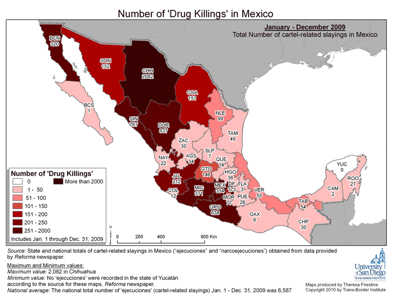 Mexiko mord knarkkrig